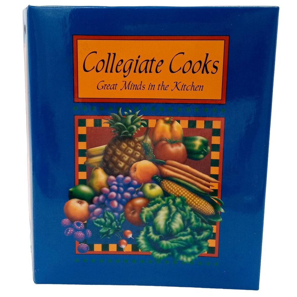 Collegiate Cooks Cookbook Vintage 1998 Wichita KS Association of Parents Patron